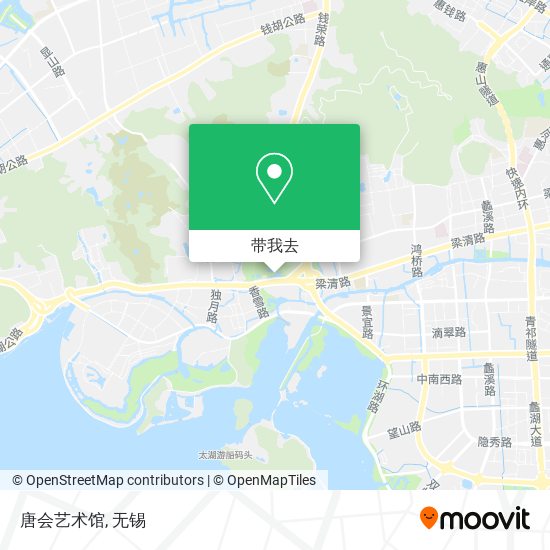 唐会艺术馆地图