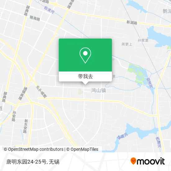 唐明东园24-25号地图