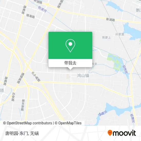 唐明园-东门地图