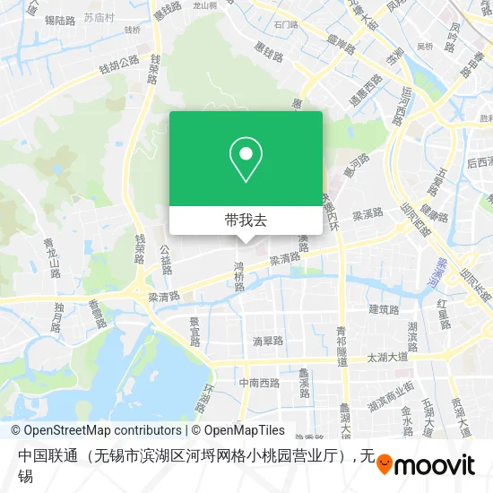 中国联通（无锡市滨湖区河埒网格小桃园营业厅）地图