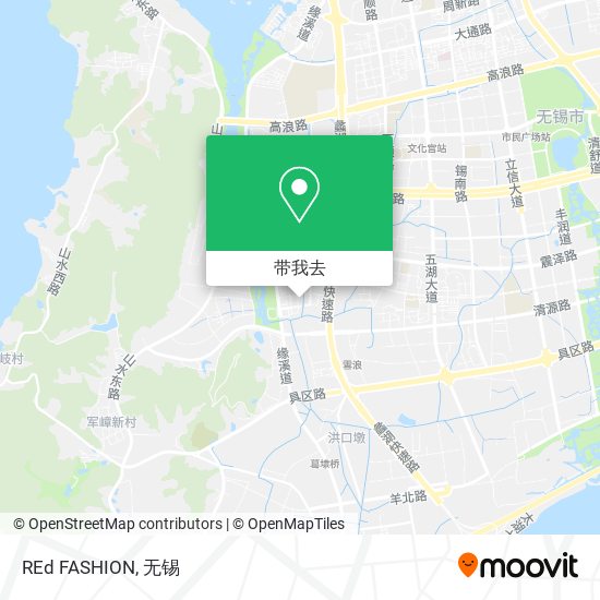 REd FASHION地图