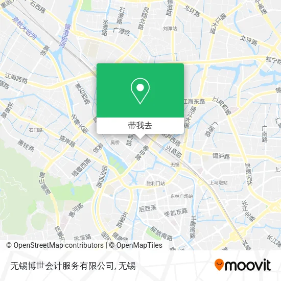 无锡博世会计服务有限公司地图