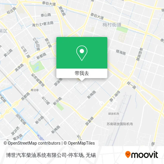 博世汽车柴油系统有限公司-停车场地图