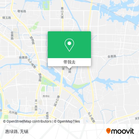 惠绿路地图