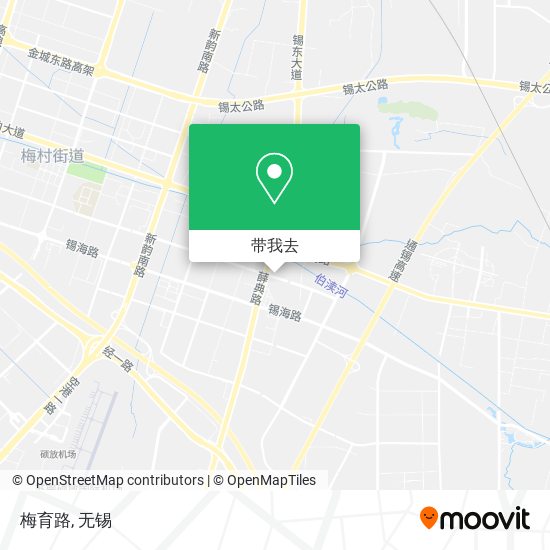 梅育路地图