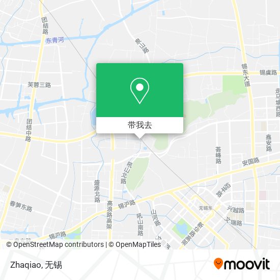 Zhaqiao地图