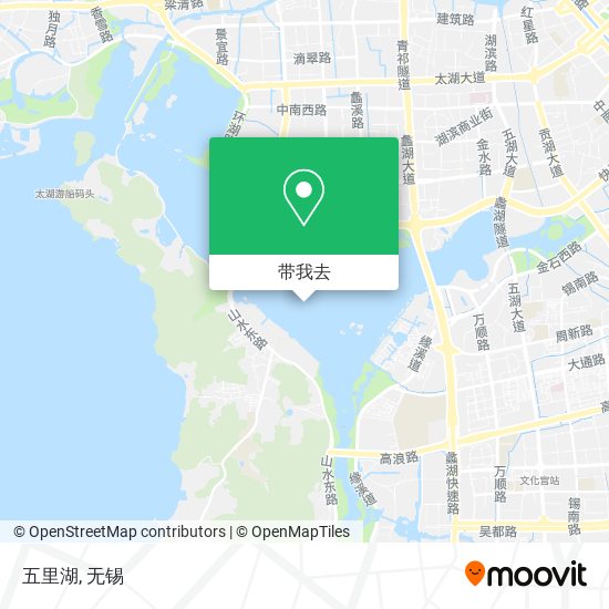 五里湖地图