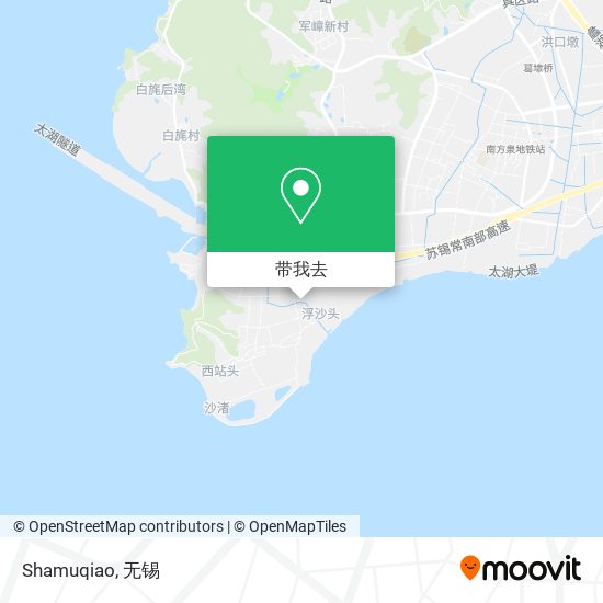 Shamuqiao地图