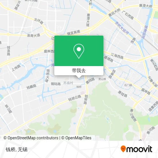 钱桥地图