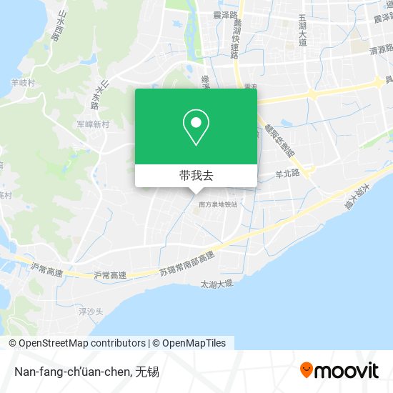 Nan-fang-ch’üan-chen地图