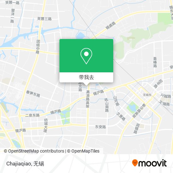 Chajiaqiao地图