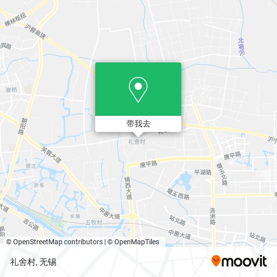 礼舍村地图