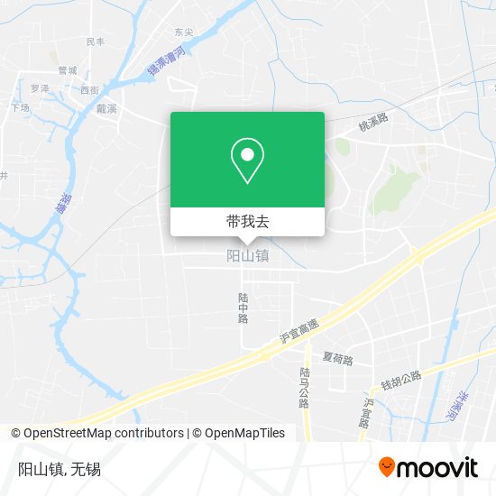 阳山镇地图