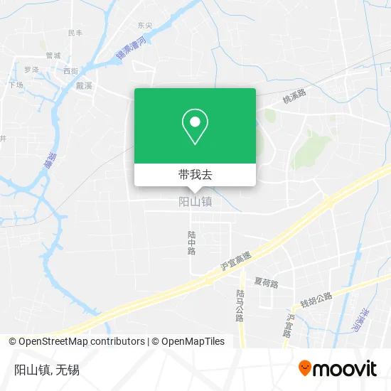 阳山镇地图