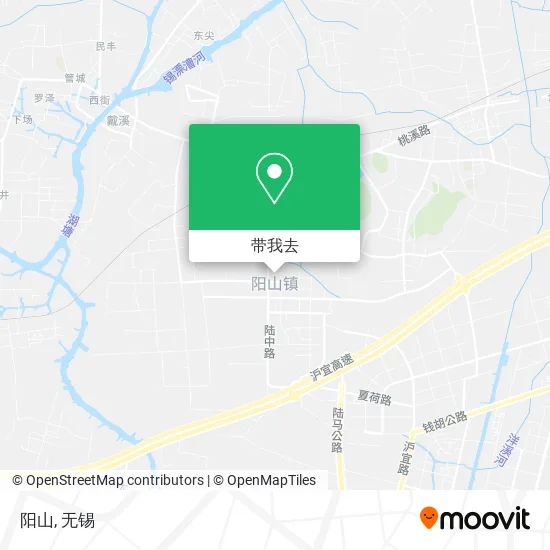 阳山地图