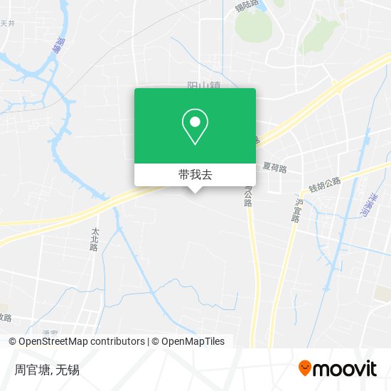 周官塘地图