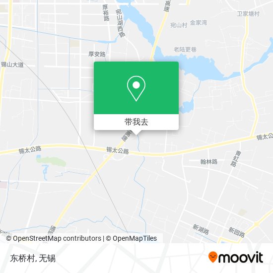 东桥村地图