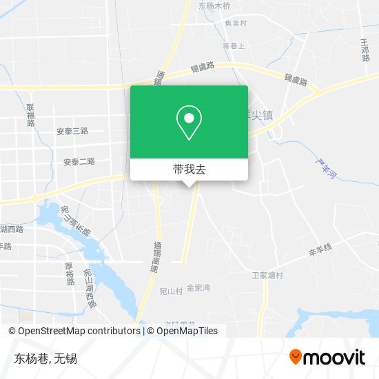 东杨巷地图
