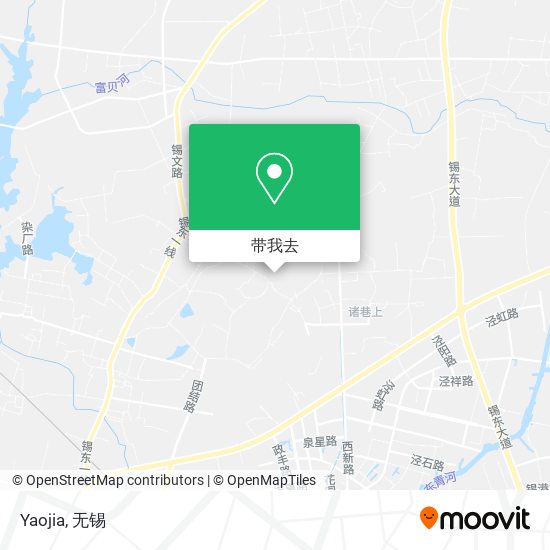 Yaojia地图