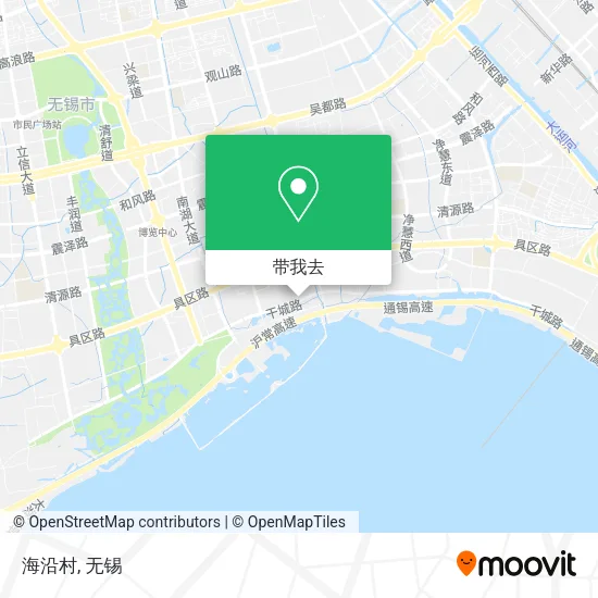 海沿村地图