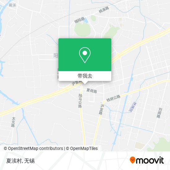 夏渎村地图