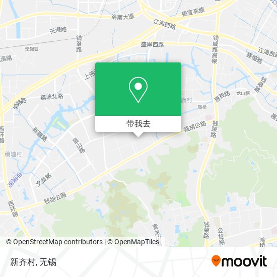 新齐村地图