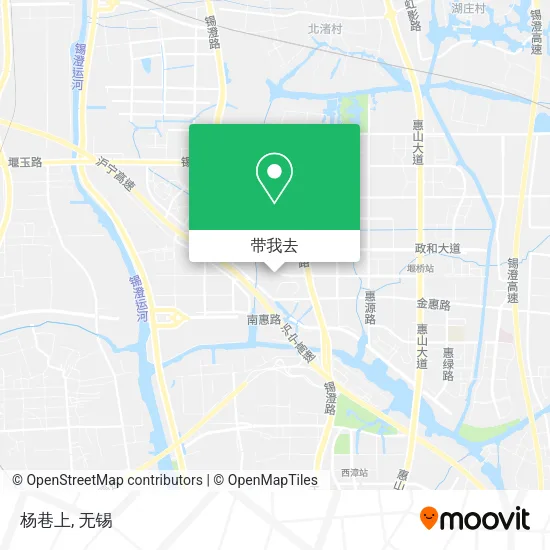 杨巷上地图