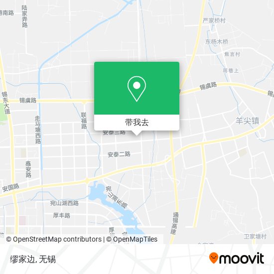 缪家边地图