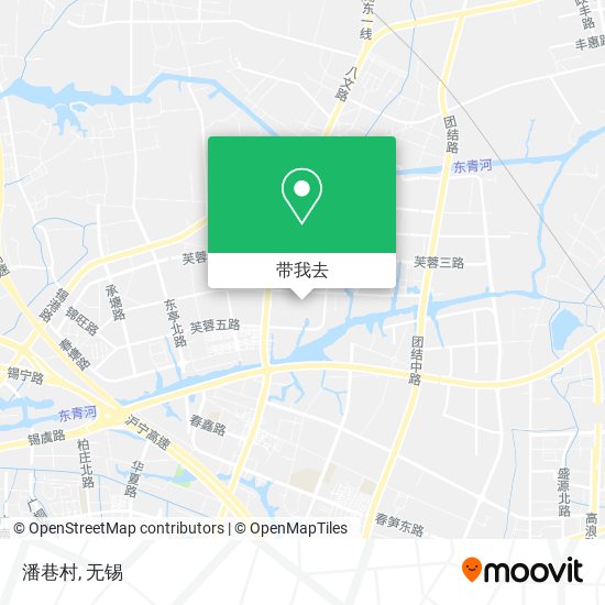 潘巷村地图