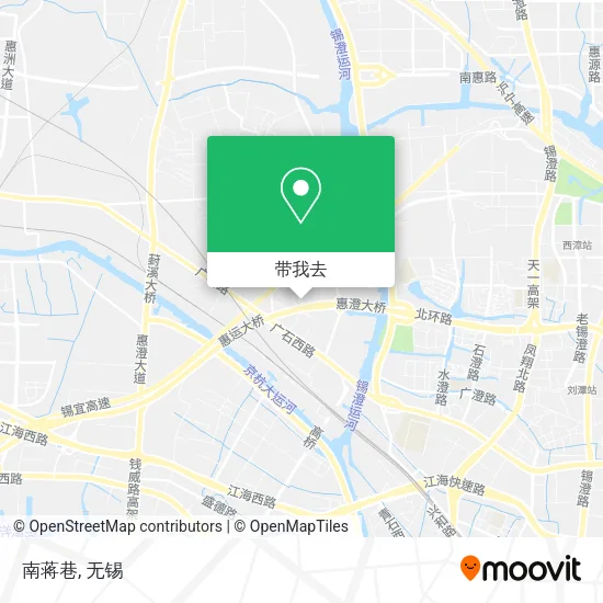 南蒋巷地图