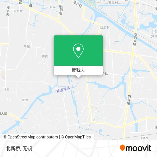 北新桥地图