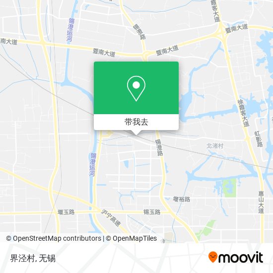 界泾村地图