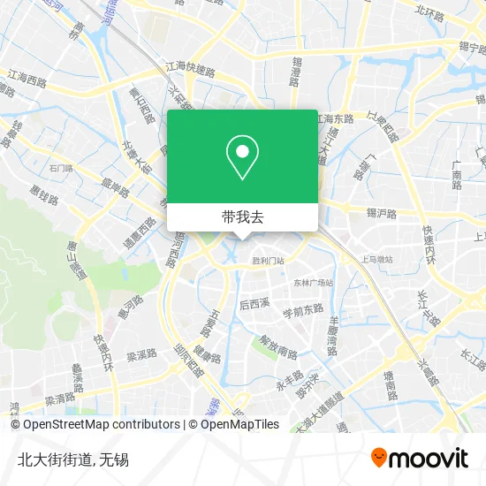 北大街街道地图