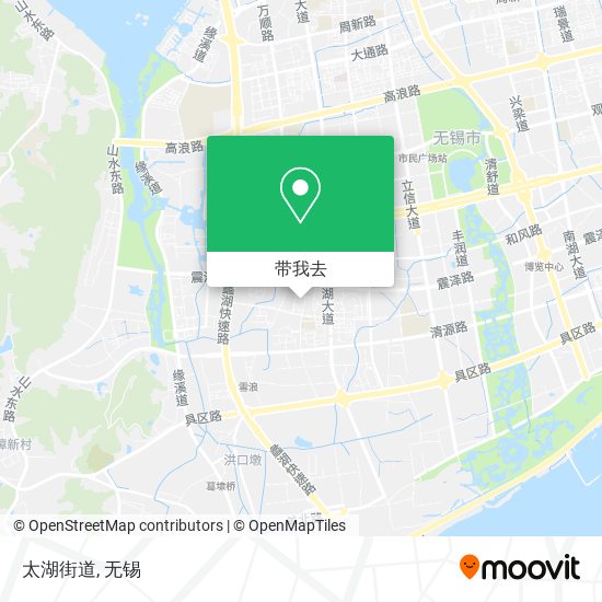 太湖街道地图