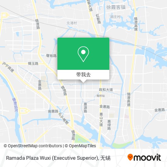 Ramada Plaza Wuxi (Executive Superior)地图