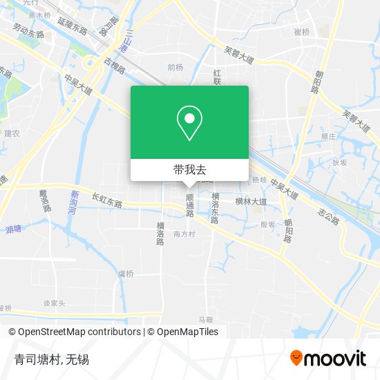 青司塘村地图