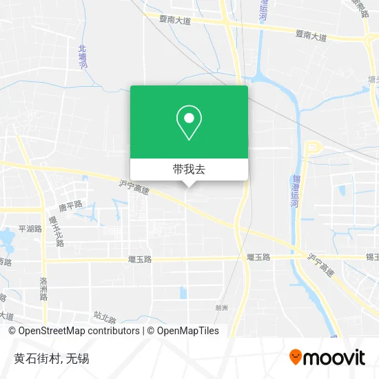 黄石街村地图