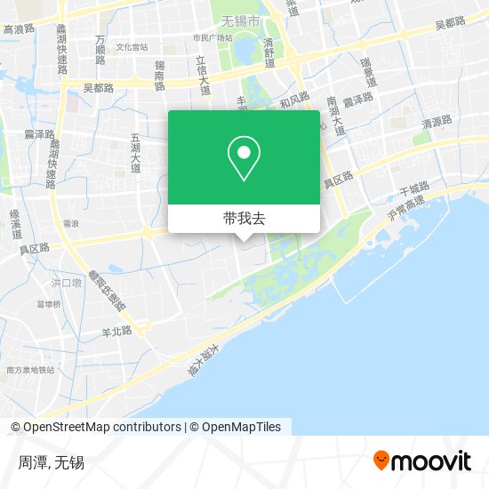 周潭地图