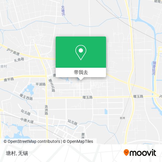 塘村地图