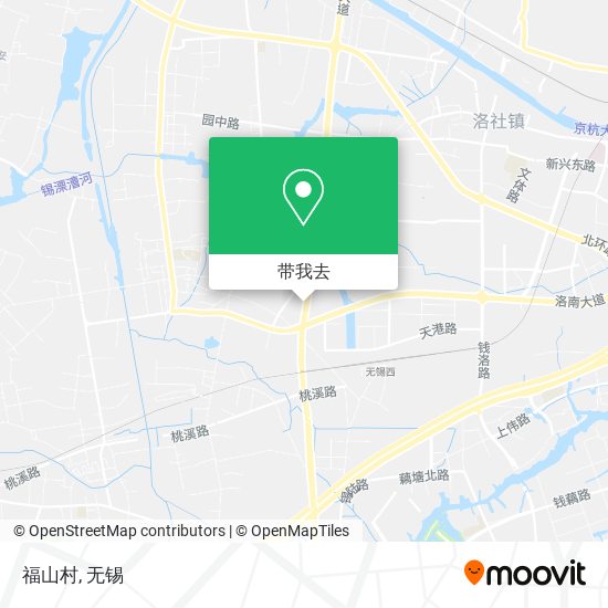 福山村地图