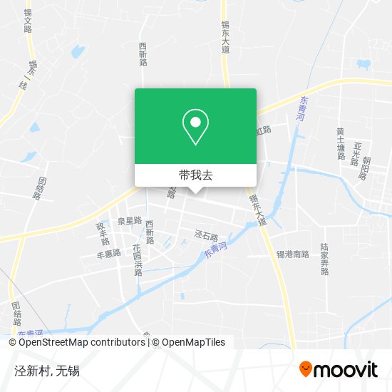 泾新村地图