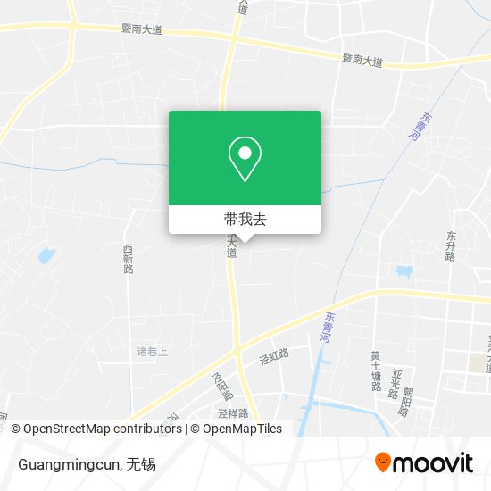 Guangmingcun地图