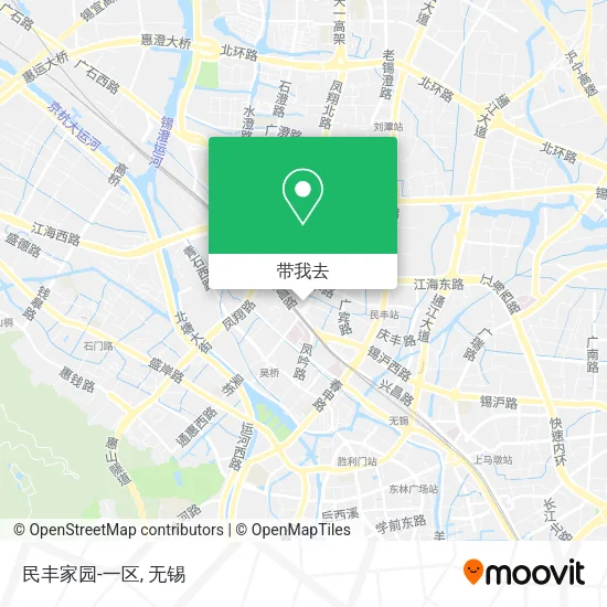 民丰家园-一区地图