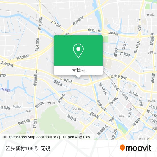 泾头新村108号地图