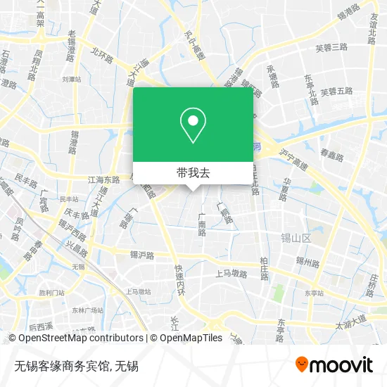 无锡客缘商务宾馆地图