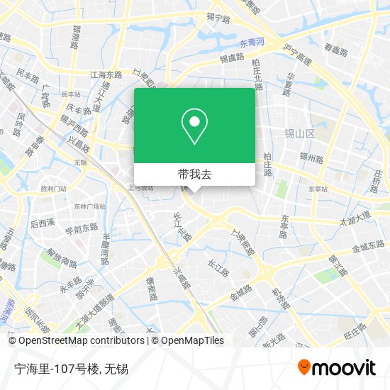 宁海里-107号楼地图