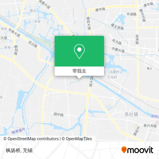 枫扬桥地图
