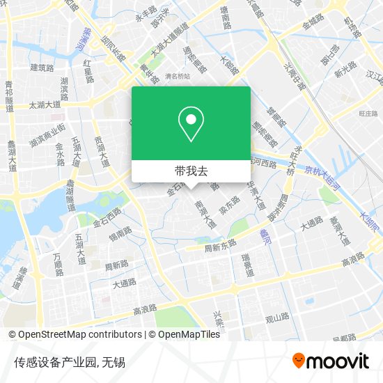 传感设备产业园地图