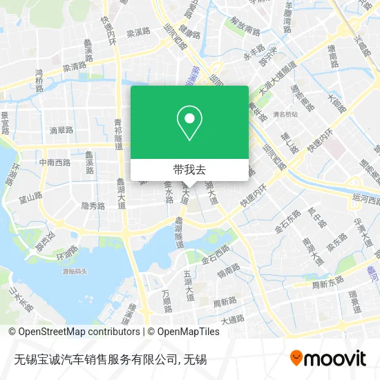 无锡宝诚汽车销售服务有限公司地图