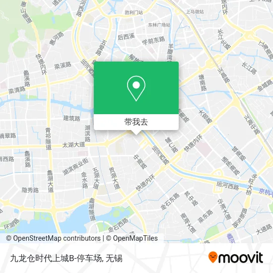 九龙仓时代上城B-停车场地图